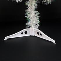 Árvore de Natal Selenita Branca com Pé 90cm ou 60cm