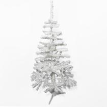 Árvore De Natal Simples 144 Galhos Branca 1,20m A0022