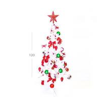 Árvore de Natal Simples Branca 120cm 1und - Wincy