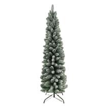 Árvore de Natal Slim Nevada 150cm - 252 Galhos Natal Formosinha Árvore de Natal Slim Nevada 150cm - 252 Galhos Natal Formosinha