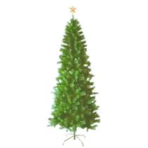 Árvore de Natal Slim Permanente 180cm 550 Galhos Gancho Automático Árvore de Natal Slim Permanente 180cm 550 Galhos Gancho Automático