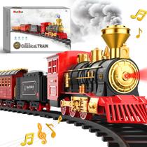 Árvore de Natal Train Set Hot Bee com fumaça, luzes e som