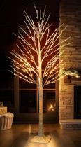 Árvore de Natal TW SHINE 6FT com 144 luzes LED brancas quentes