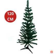 Árvore De Natal Verde 120cm 100 Galhos Decoração Natalina Pinheiro Pinheirinho Enfeite Papai Noel