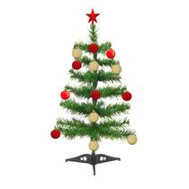 Árvore De Natal Verde 35cm 25 Galhos Pequena Mini Decorada Enfeite De Mesa Balcão Decoração Natalina Árvore De Natal Verde 35cm 25 Galhos Pequena Mini Decorada Enfeite De Mesa Balcão Decoração Natalina