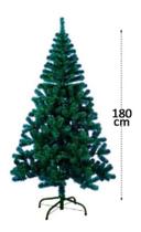 Arvore De Natal Verde Com 540 Galhos E Pe De Metal 1,80M