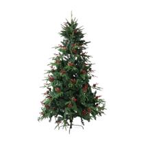 Árvore de Natal Verde com Berries e Pinhas Ottawa 240cm Formosinha 1400 Galhos