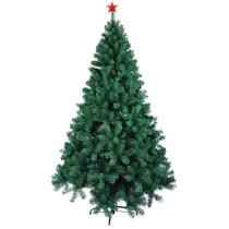 Árvore De Natal Verde Dinamarca 1,80m 580 Galhos C/ Ponteira