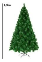 Árvore De Natal Verde Luxo 1,5m 260 Galhos Bem Cheia - Chibrali