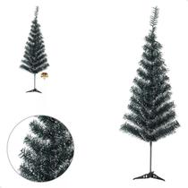 Árvore De Natal Verde Nevada Decoração 120cm - 110 Galhos