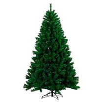 Árvore De Natal Verde Tradicional Grande Com 540 Galhos Decoração Base Metal - 1,80m - Rio Master