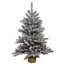 Árvore de Natal Vickerman 24 Flocked Anoka Pine Unlit 60cm