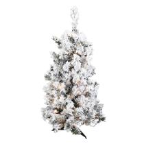 Árvore de Natal Vickerman Artificial Flocked Alaskan Pine Árvore de Natal Vickerman Artificial Flocked Alaskan Pine