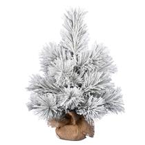 Árvore de Natal Vickerman Beckett Pine 24cm com efeito de queda de neve