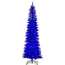 Árvore de Natal Vickerman Blue Lápis de 2,3 m com 450 luzes LED