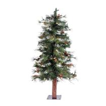 Árvore de Natal Vickerman Mixed Country Alpine 90cm com luzes Árvore de Natal Vickerman Mixed Country Alpine 90cm com luzes