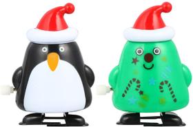 Árvore de Natal Wind Up Toys Christmas Penguin, 2 unidades