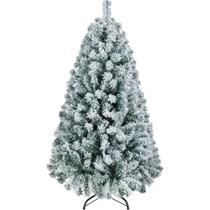 Árvore de Natal Yaheetech 1,4m - Abeto Flocado na Neve com 340 Pontas Árvore de Natal Yaheetech 1,4m - Abeto Flocado na Neve com 340 Pontas