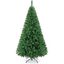 Árvore de Natal Yaheetech 6 pés, verde artificial, pinho realista