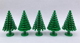 Árvore de Pinheiro LEGO Grande 5-pack