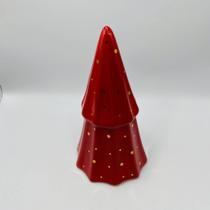 Árvore Decorativa de Natal Frisada Bolinhas Ouro Cereja 10,5x20cm- Luiz Salvador Árvore Decorativa de Natal Frisada Bolinhas Ouro Cereja 10,5x20cm- Luiz Salvador