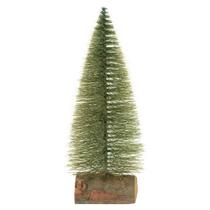 Árvore Decorativa de Natal Pinheiro 18cm Bege