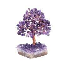 Árvore decorativa Jovivi Natural Amethyst Healing Crystal