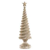 Árvore dourada com estrela - 35cm