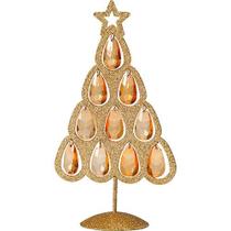 Arvore em Gotas de Acrilico Douradas Christmas Traditions EAN 018859432590