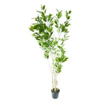 Arvore Ficus 150cm 8 Galhos Com Pote Planta Artificial Arvore Ficus 150cm 8 Galhos Com Pote Planta Artificial