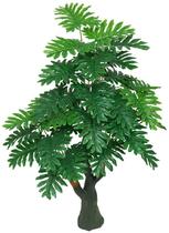 Arvore Grande Real Planta Imbé 42 folhas 120cm Decorativa