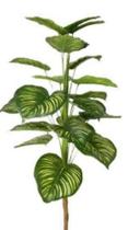 Arvore jiboia em plastico 150cm - 24 galhos - verde/amarela Arvore jiboia em plastico 150cm - 24 galhos - verde/amarela