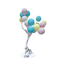 Árvore Luminária 24 LEDs Cerejeira Luz Colorida Flor Noturna