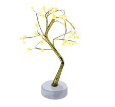 Árvore Luminária Dourada Bolinha LED 36 Lâmpadas USB 48cm - Magizi Árvore Luminária Dourada Bolinha LED 36 Lâmpadas USB 48cm - Magizi