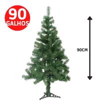 Árvore Natal 90cm 90galhos Elegante Escritorio Luxo Pinheiro