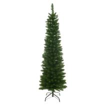 Arvore natal boston slim 460 tips c/base verde 2,1m florarte