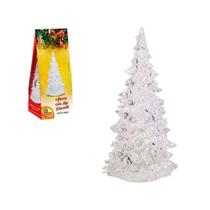 Árvore Natal Com Luz Piscante LED 12cm - Acrílico