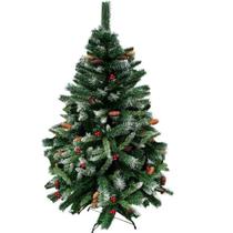Árvore Natal Decorativa Alpina Nevada Magizi 400Galhos 150cm