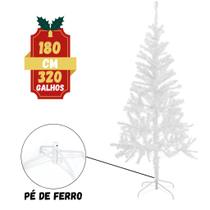 Arvore Natal Grande Pinheiro Decoração Natal 120cm 150cm 180cm 210cm Até 450Galhos