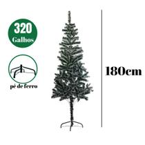 Arvore Natal Nevada 90cm 120cm 150cm 180cm Neve Pinheiro Natalino