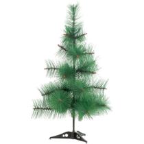 Árvore natal pinheiro c/ 25 galhos 60cm - haifa/bf