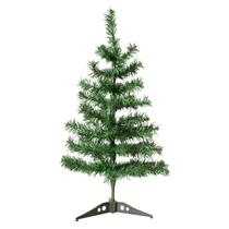Arvore natal tradicional 45 tips com base plastico verde 45cm florarte r.02254