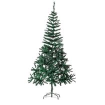 Arvore Natal Verde 1,5M 300 Galhos Base Metal