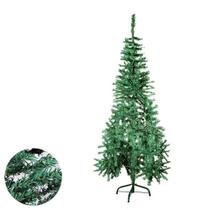 Árvore Natal Verde 210cm 450 Galhos Branca Pinheiro Durável - Christmas