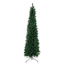 ÁRVORE NATAL VERDE SLIM 1.50m DE ALTURA ESTRUTURA DE FERRO