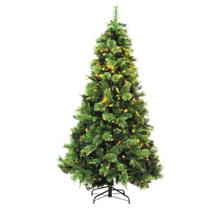 Árvore Natal Verde Toscana Pinhas 150cm 200led 760h 1105208