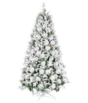 Arvore natalina montreux 1020 tips branco 2,1m