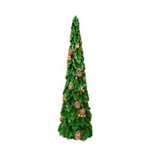 Arvore natalina verde resina média 48cm decorativa dinatale Arvore natalina verde resina média 48cm decorativa dinatale