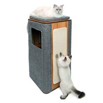 Árvore para gatos Catit Vesper Cubo Cat Tower Stone 52094 Árvore para gatos Catit Vesper Cubo Cat Tower Stone 52094