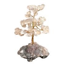 Árvore Pedra Cristal, Base Drusa De Ametista - Purificador
